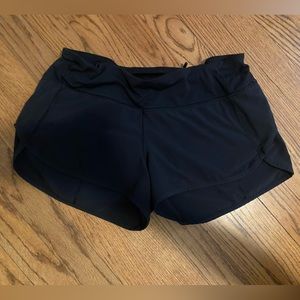 Lululemon Black Speed Up Shorts